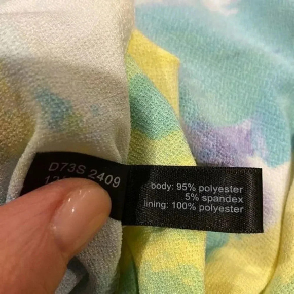 The Limited Strapless Maxi Dress Watercolor Floral - Picture 8 of 8